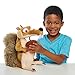 Just Play The Ice Age Adventures of Buck Wild Goin’ Nuts Scrat Feature Plush with Motion and Chirping Sound Effects, Kids Toys for Ages 3 Up, Amazon Exclusive