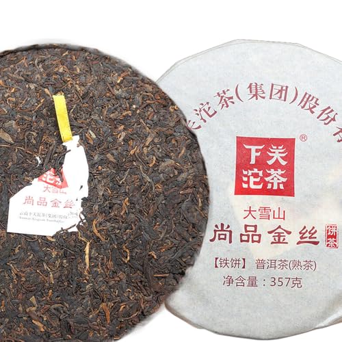 Thé Pu-erh mûr Yunnan Xiaguan Golden Ribbon pour vos moments de détente