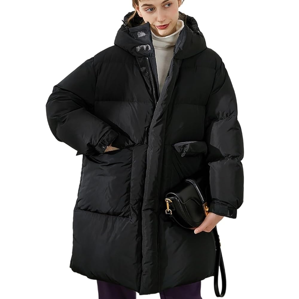 Amazon.com: DAGIN Women's Thickened Down Jacket -Winter