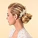 Bridal Hair Comb-Ivory Pearl Wedding Hair Jewelry,Wedding Hair Accessories for Brides