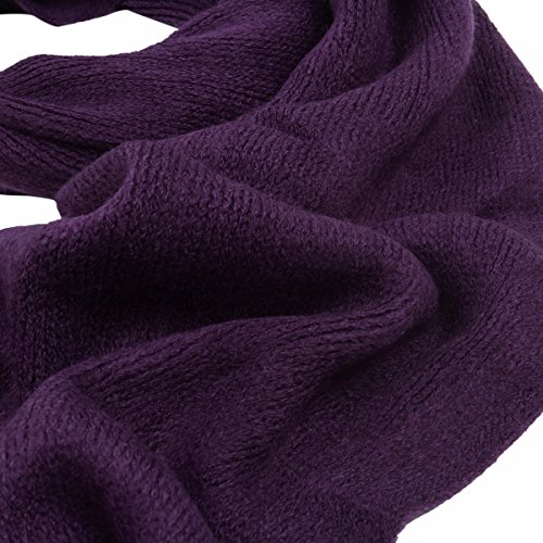TrendsBlue Classic Soft Unisex Solid Color Warm Winter Scarf3