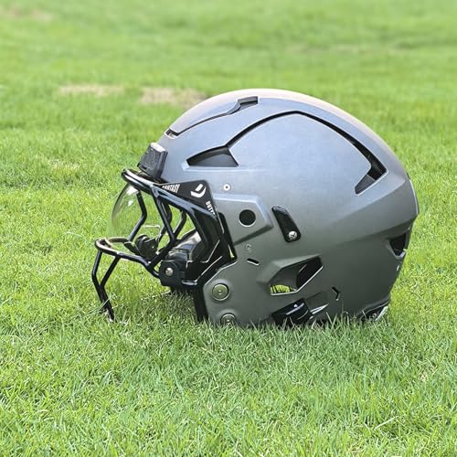 Image of Football Helmet Visor Anti-Fog Scratch Resistant Used for Axiom Helmets for Youth & Adult