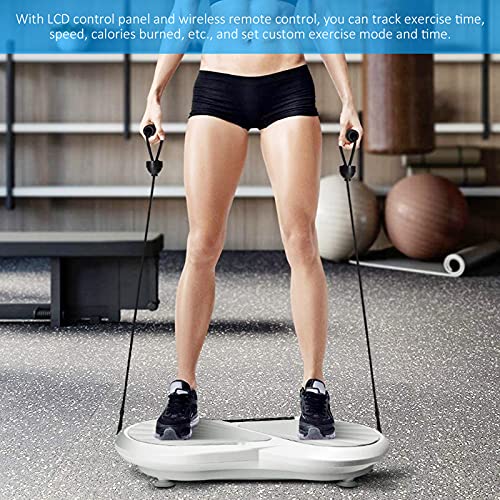 Ejoyous Vibrationsplatte für Zuhause, Vibrationstrainer Vibrationsgerät für Ganzkörpertraining mit LCD Display, für… – Bild 5