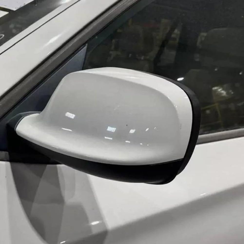 Coppia di calotte per specchietti retrovisori, colore bianco, per BMW X3 F25 2011-2014, sostituzione diretta sinistra e destra