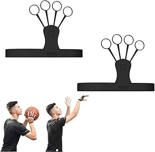 2Pcs Basketball Shooting aid,Orthotic Device,Provides Extra Strength to The Fingers,Forming Finger Muscle Memory,Effective...