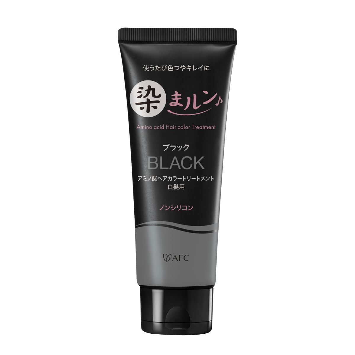 Amazon | (AFC) ヘアカラー トリートメント 染まルン 220g ブラック