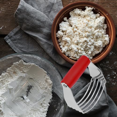 image for Theophorus Dough Blender Heavy Duty Pastry Cutter Stainless Steel Butt