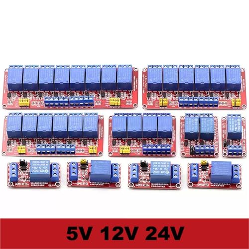 Module Relais 5V 4 Voies Haute Capacité Commutation Isolé par Optocoupleur 10A