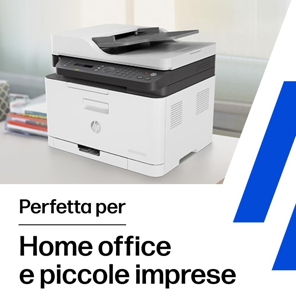 HP Color Laser MFP 179fnw Printer 6HU09A, Bianco