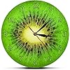 Wandklok Wandklok Ontwerp Zomer Fruit Kiwi Ontworpen Groene Wandklok Kiwi Fruit Fresh Slice Ronde Klok Actinidia Berry…