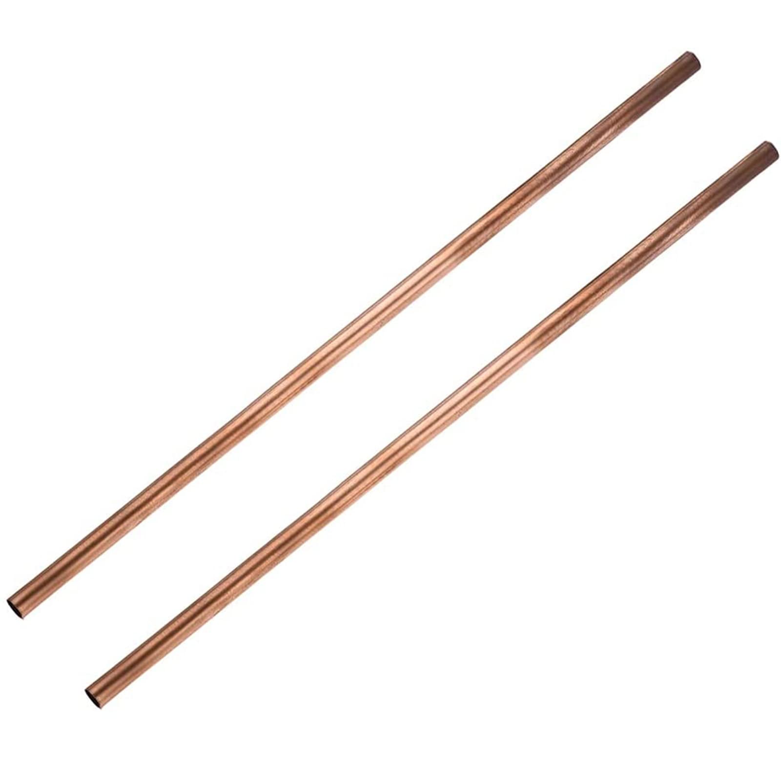 Kupferrohr, Kupferhohlrundrohr 15 mm 16 mm Außendurchmesser x 1 mm 1,5 mm Wandstärke 500 mm Länge Nahtloses Rundrohr for die Industrie(15mmx1.5mm)