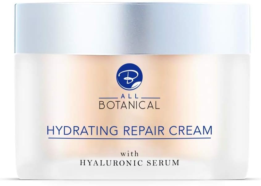 All in One Snail Cream (50g) – Premium Snail Repair Cream with Hyaluronic Serum, Aloe Vera, Vitamins B5, C, E - Day Cream with Snail Mucin to Repair and Reduce Signs of Skin Ageing