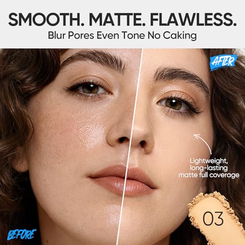 Image of SKINTIFIC Ultra Cover Powder Foundation For Oily Skin 03 Petal