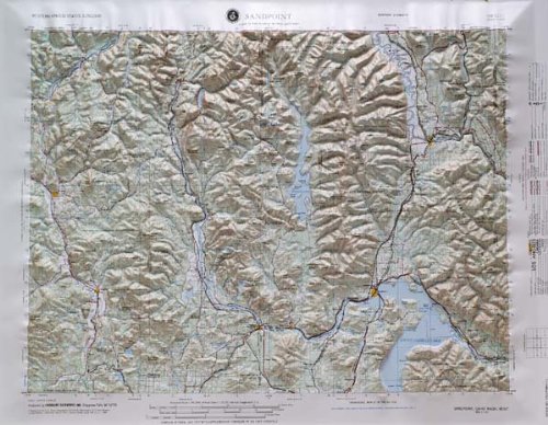 Sandpoint, Washington; Idaho (Western United States 1:250,000, V502P)