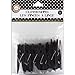 Canvas Corp CLS2152 2-Inch-by-.5-Inch Small Black Clothespins 12-Pieces