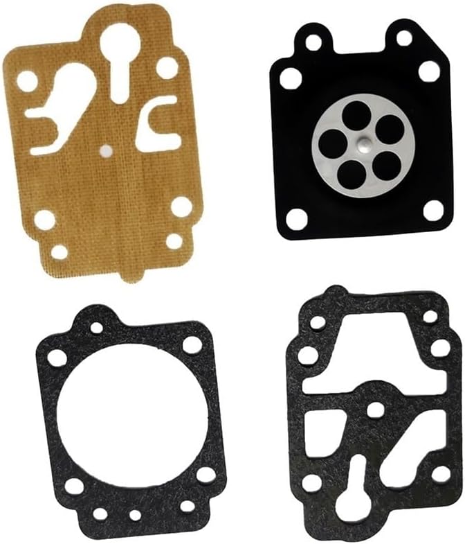 1set Brush Carburator Repair Carburetor Gaskets Diaphragms Compatible with Carburador 36f 40-5 139f GX35