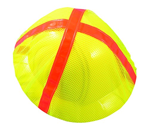 Image of Occunomix V896-FBY High Visibility Full Brim Hard Hat Cover, Yellow