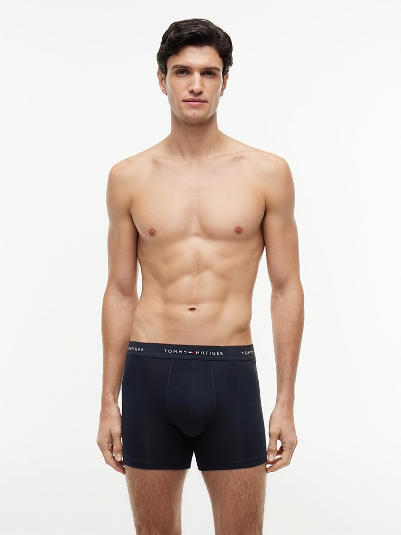 Tommy Hilfiger 3p Boxer Brief WB Bóxer Hombre (Pack de 1)