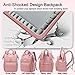 Weitars Lunch Backpack For Women,15.6 Inch Laptop Backpacks For Womens Back pack, Travel Backpacks,Work Backpack For Women (Pink)