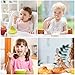 Vicloon Silicone Baby Feeding Spoons - 4 PCS First Stage for Infants, Ultra-Durable & Chewproof, Dishwasher Safe Baby Utensils