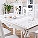 KDDEON Nappe Transparente de Cuisine,Film de Protection de Table en PVC en Verre Souple Inodore,Couverture de Nappe Imperméable,pour Tapis de Chaise de Bureau/Four À Micro-Ondes (90x90cm/35x35in)