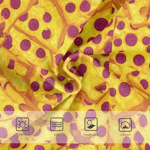 Joisal Fancy Toddlers Underwear Floral 2t Cotton Panties Little Girl Yellow Pizza Cheese Slices Kids Briefs Undies3