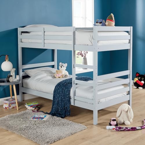 Home Source Single Kids Bunk Bed With Ladder, 3ft Children's
