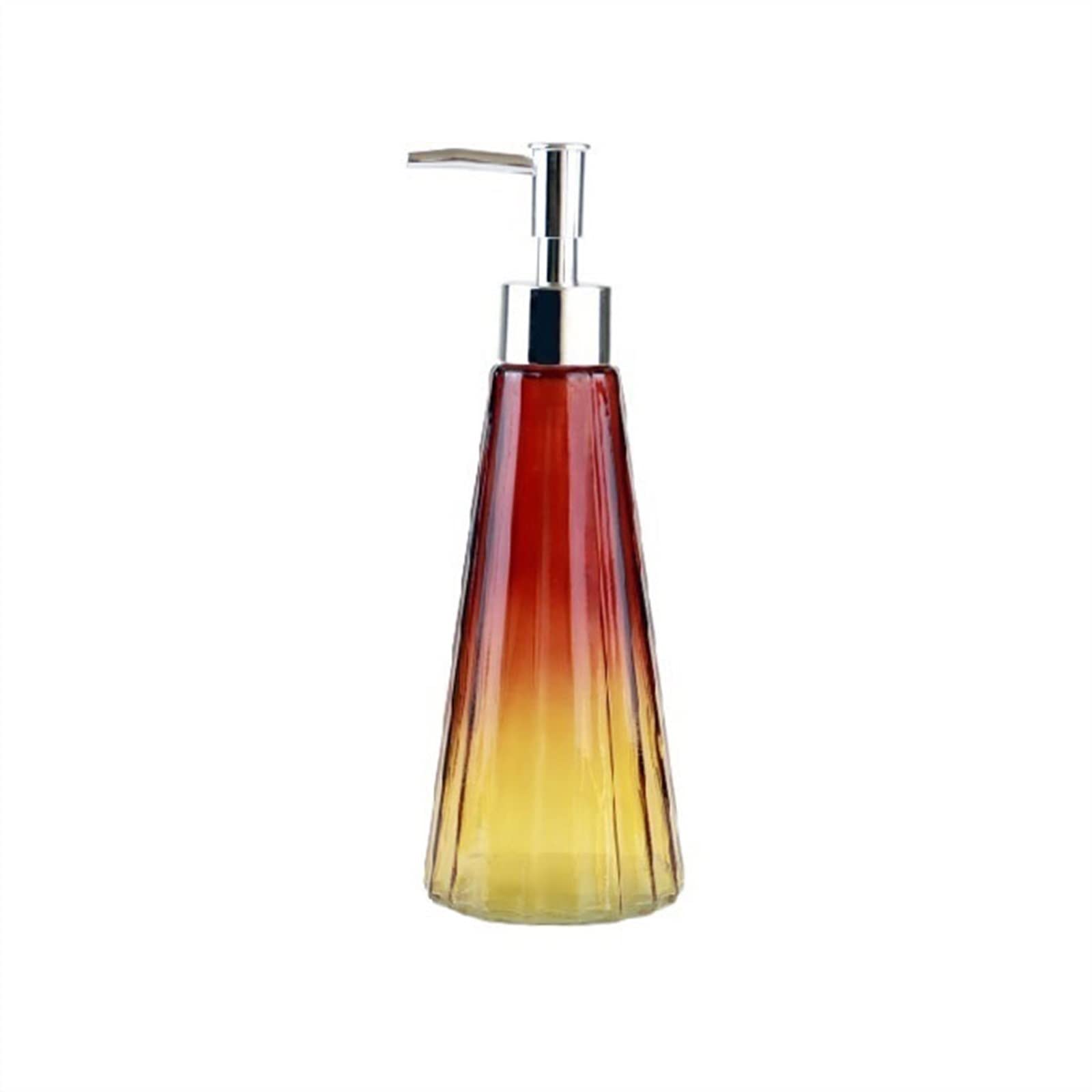 Kitchen Soap Dispenser Kitchen Liquid Dispencer Container Colored Glass Separate Bottle Press Type Lotion Bottle Bathroom Shampoo Soap Dispenser Handsoaps Dispenser(B)