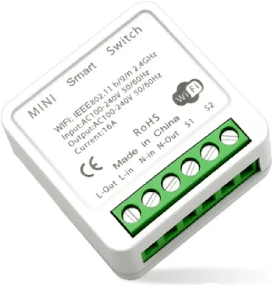 MINI INTERRUPTOR WIFI INTELIGENTE 16A - ALEXA