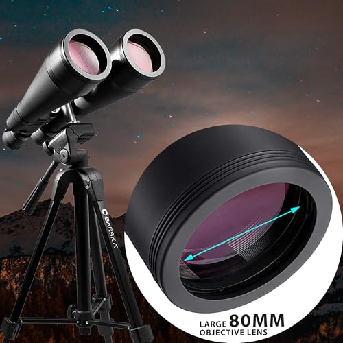 Binoculares Barska Gladiator 25-125x80 Zoom con Adaptador para Trípode miniatura 3