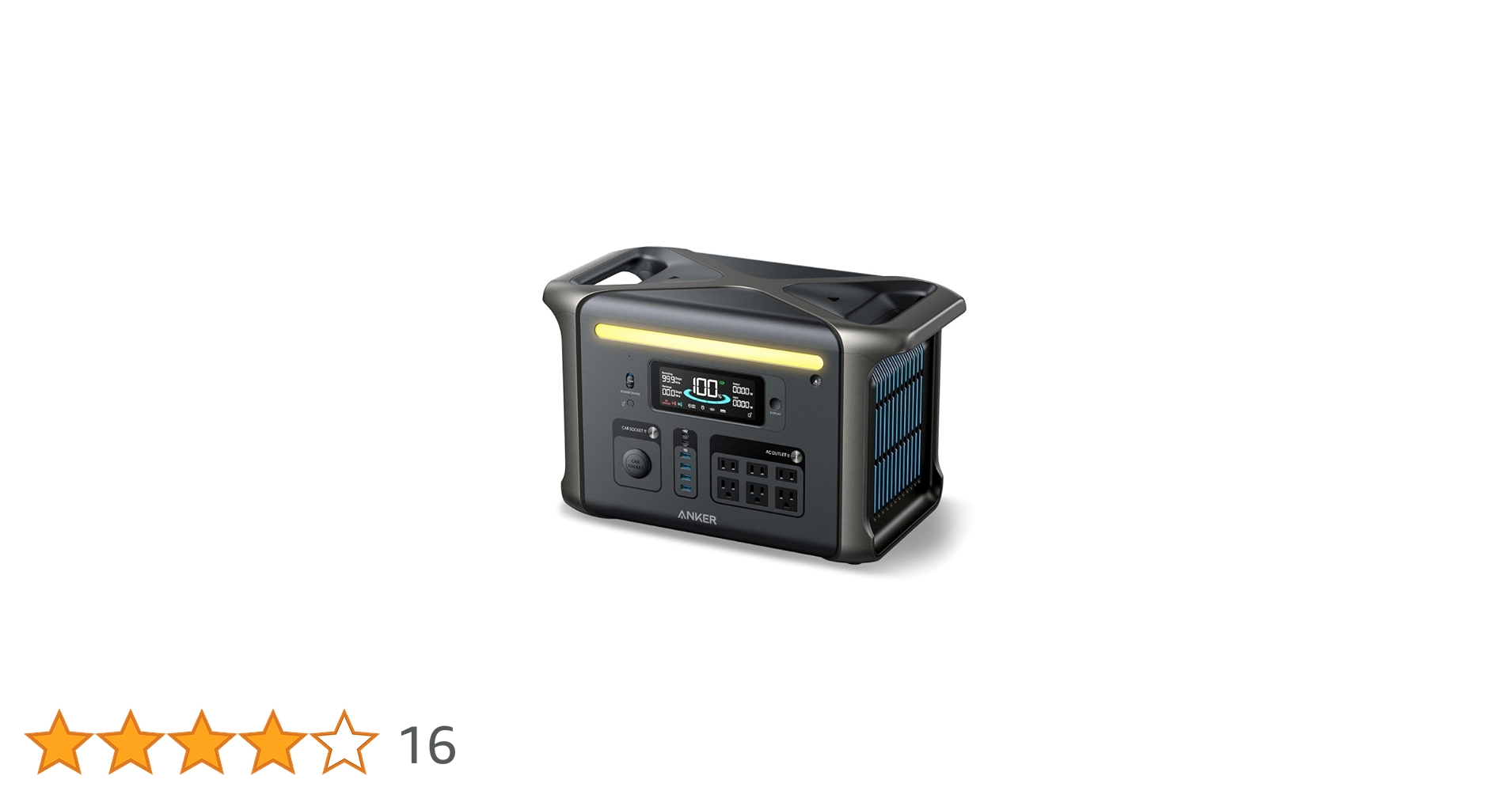 ANKER SOLIX F1500 ポータブル電源 1536Wh 1500W Anker Solix F1500 Portable Power Station (PowerHouse 1536Wh