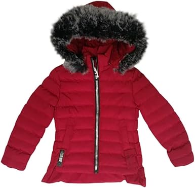 doudoune fille rouge