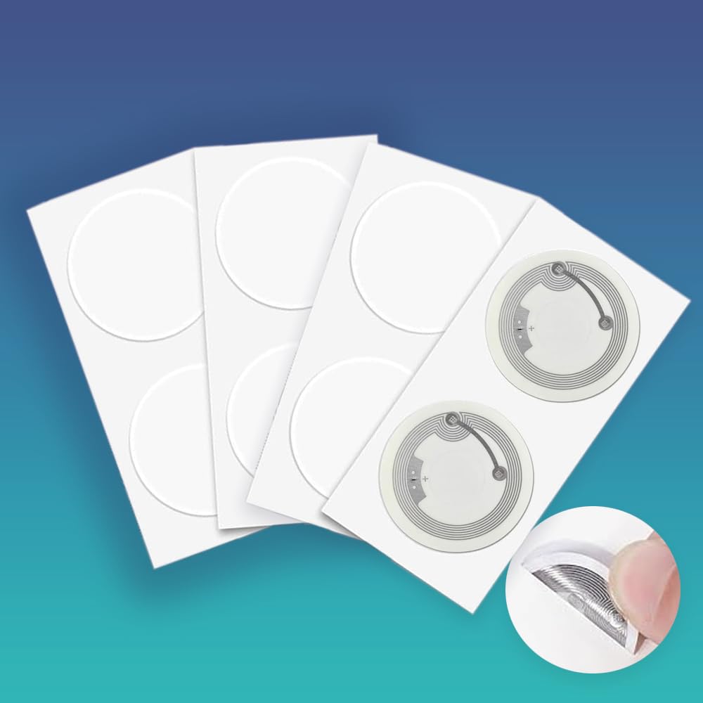 nakページ Pack Of 10) Ntag216 Nfc Sticker Tag Â– 888 Bytes Memory | 6X More