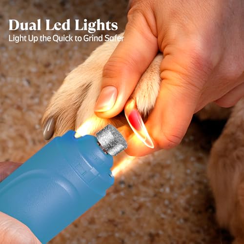 image for YABIFE Dog Nail Grinder, Dog Nail Trimmers and Clippers Kit, Super Qui