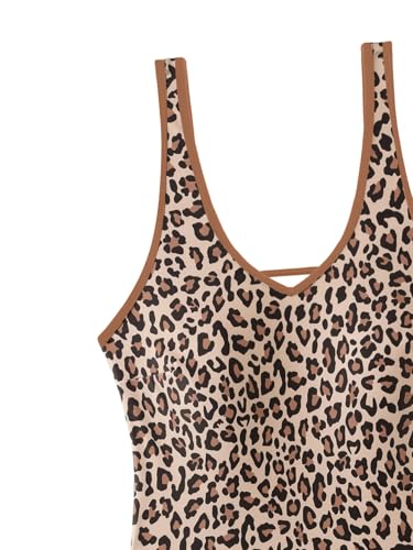 Image of Foxiny Sexy Backless Cheeky High Cut Leg Thong V Neck One Piece Swimsuit