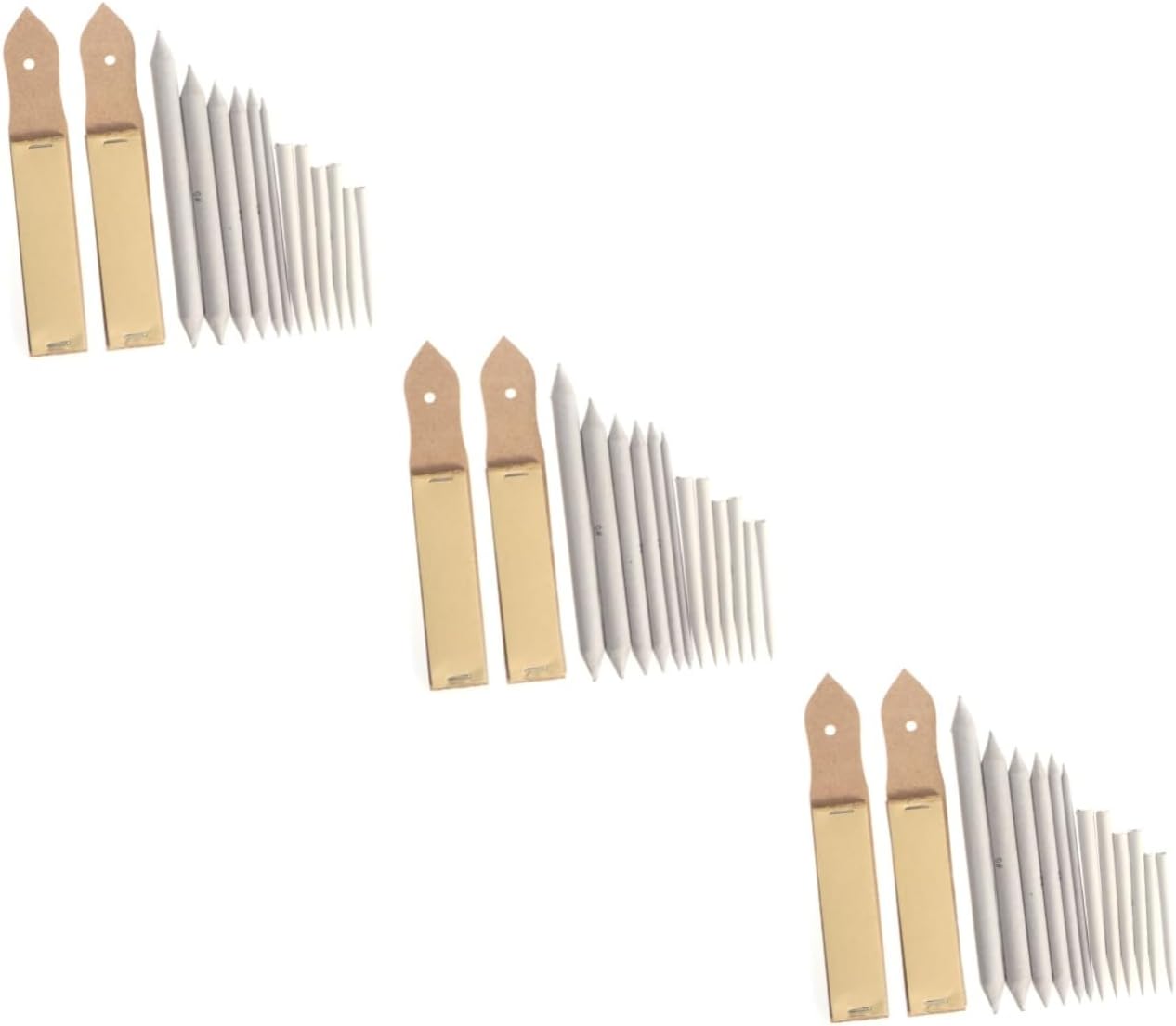 CIMAXIC 36 Pcs Drawing Tools Set Sandpaper Pencil Sharpener Blending Stumps Tortillons for Artists Students