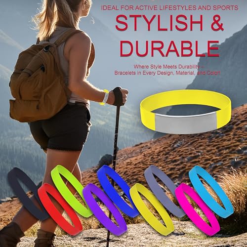 Silicone Medical Alert Bracelet - Women's & Men's ID Bracelets2