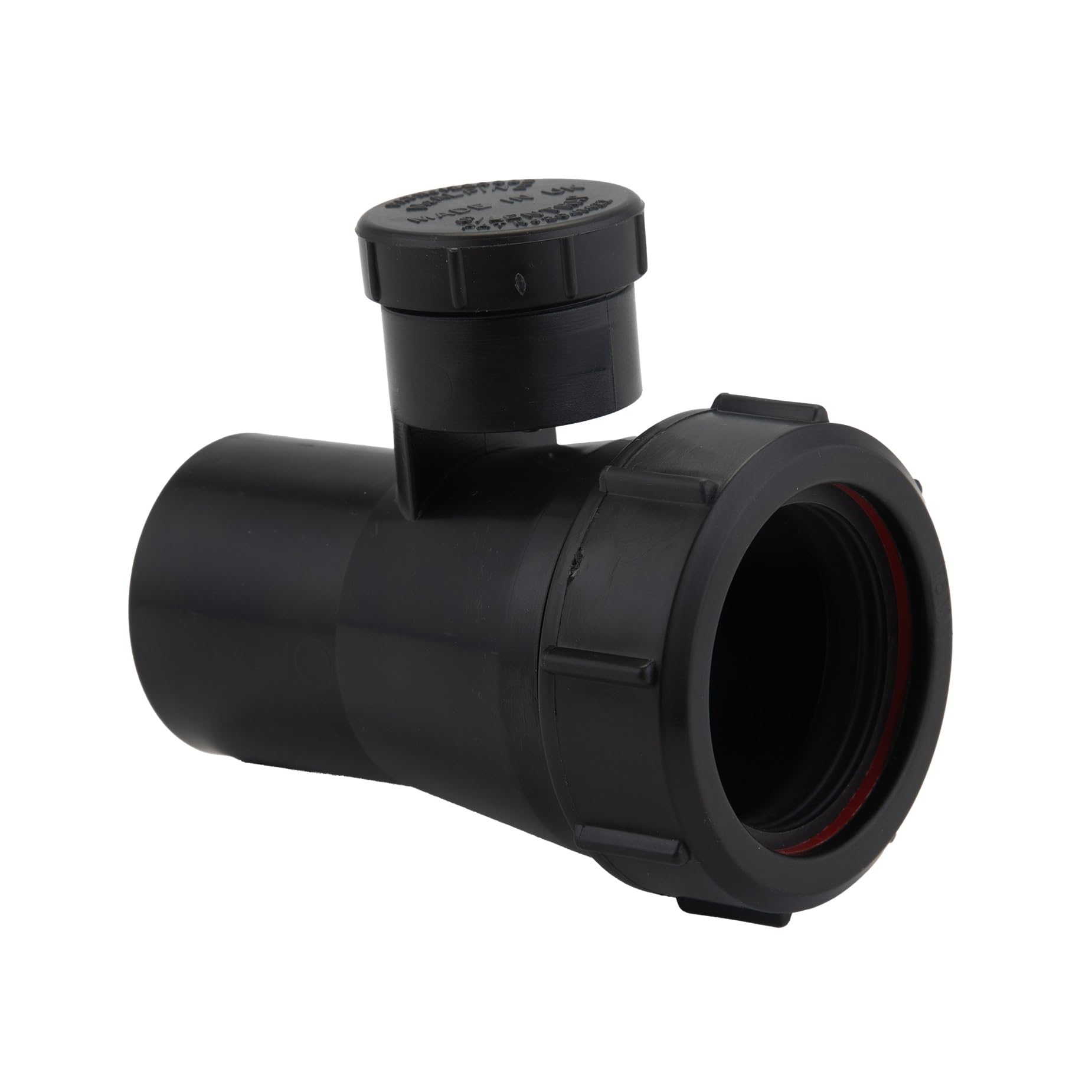 McAlpine 1 1/2" Anti Siphon Adaptor - Black