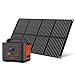 Produktbild Solargenerator,1050Wh/1200W Tragbare Powerstation Mit 200W Solarpanel,Mit AC/DC/USB/LCD Port für Urlaub auf dem Campingplatz, Outdoor Abenteuer & Notfälle solargeneratoren mit solarzelle