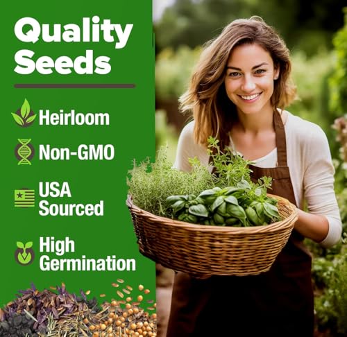 Save 41% on HOME GROWN Herb Seeds Kit with 5,100+ Seeds - Image 2