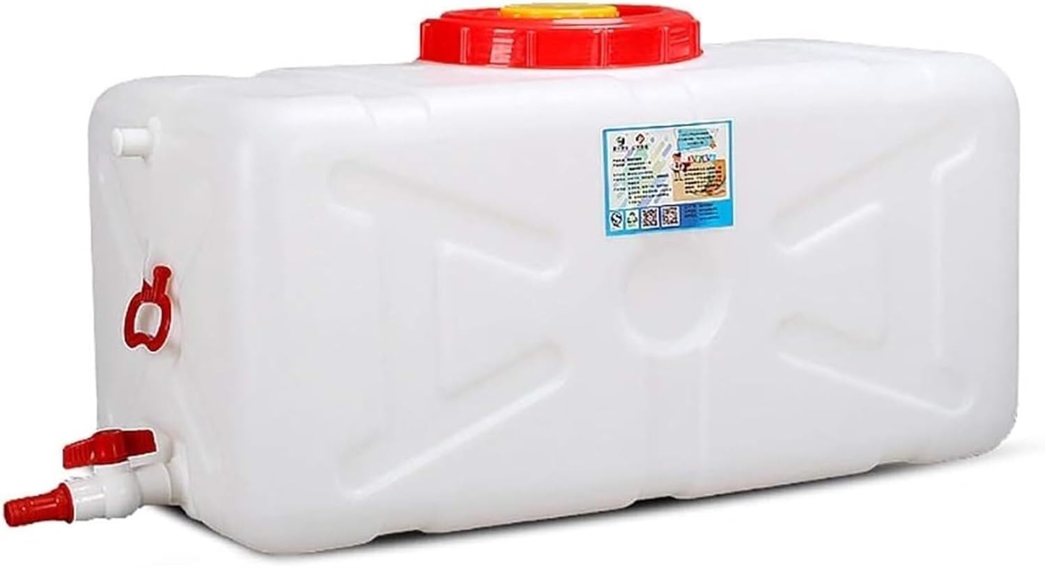 Water Storage Bucket Bottle Plastic Water Container,Camping Water Storage Carrier Jug Outdoors Hiking Hurricane Emergency Portable Water Bucket