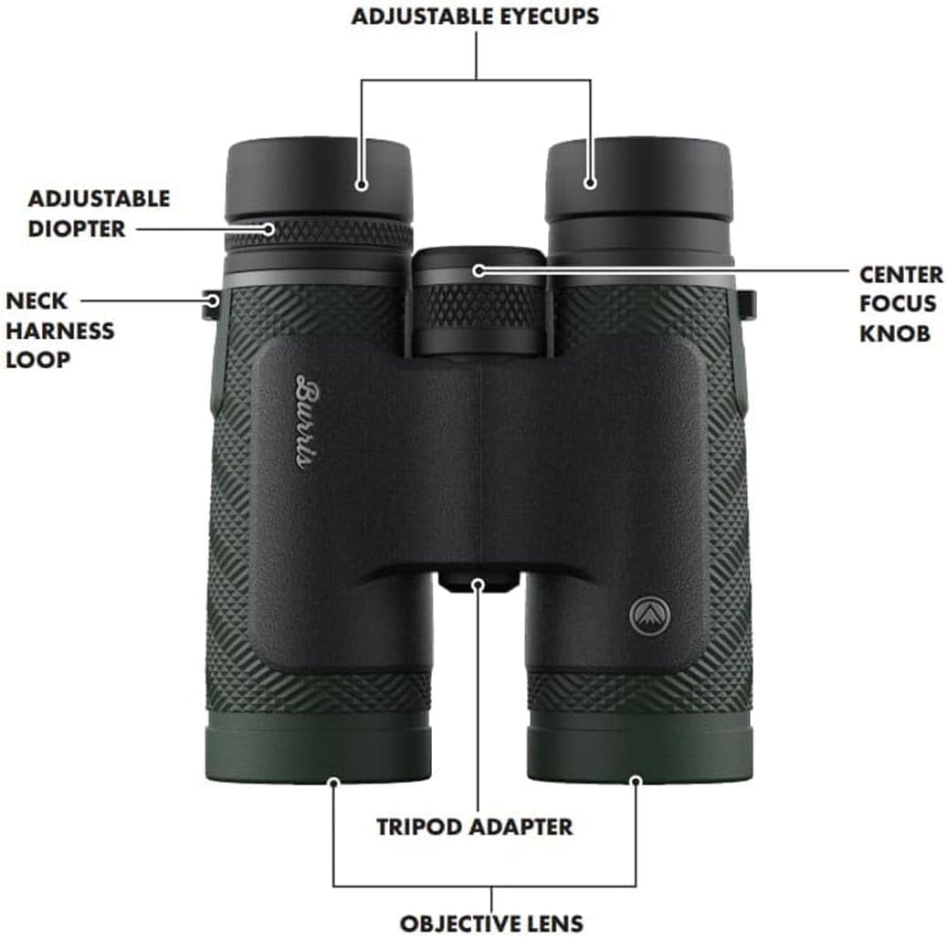 BURRIS DroptineHD 10x42, Green/Gray (300279)
