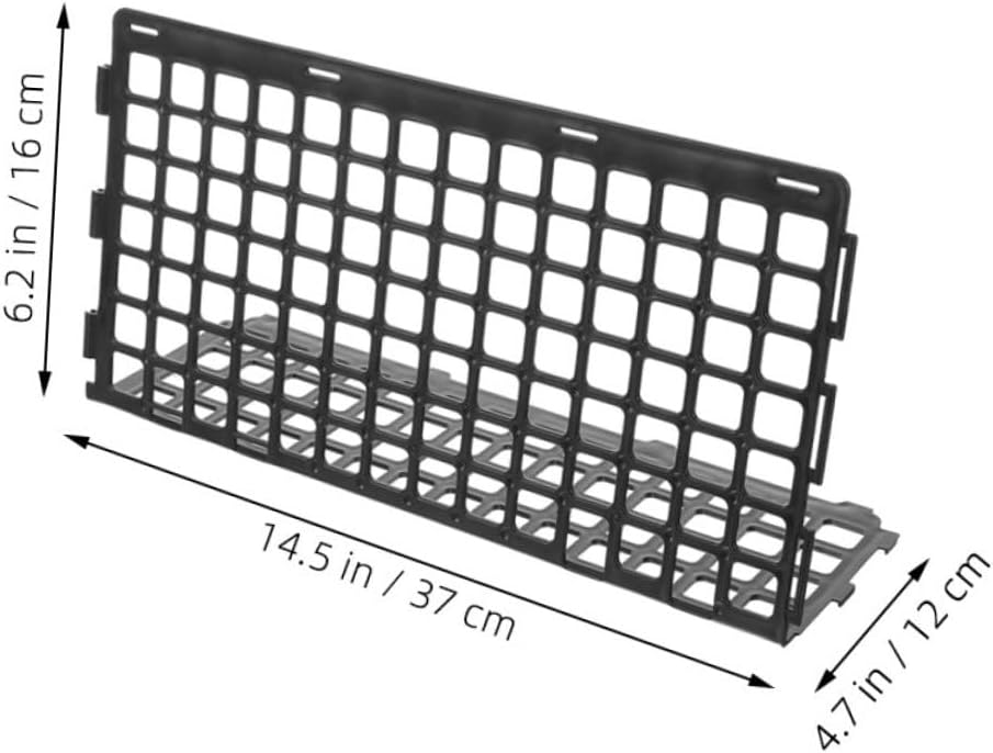 2pcs Fruit Fence Wire Fencing Fresh Food Display Rack Vegetable Divider Retail Shelf Organizer