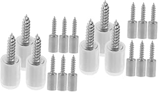 DOITOOL 24 Pcs Shelves Bookcase Shelves Wood Shelves Wood Book Shelf Pegs for Shelves Shelf Clips Shelf Supports Nickel-Plated Iron Silver Cabinet Pegs Bookcase Shelf Pegs Shelf Holder Pin