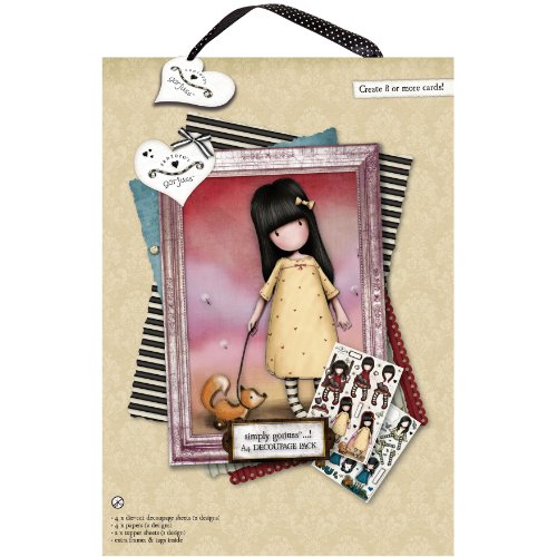 docrafts Gorjuss A4 Decoupage Pack-The Pretend Friend