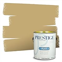Vista 195 de PRESTIGE Pinturas de pintura exterior e imprimación en uno, 1 galón, plano, combinación comparable de Benjamin Moore* Manzanilla*