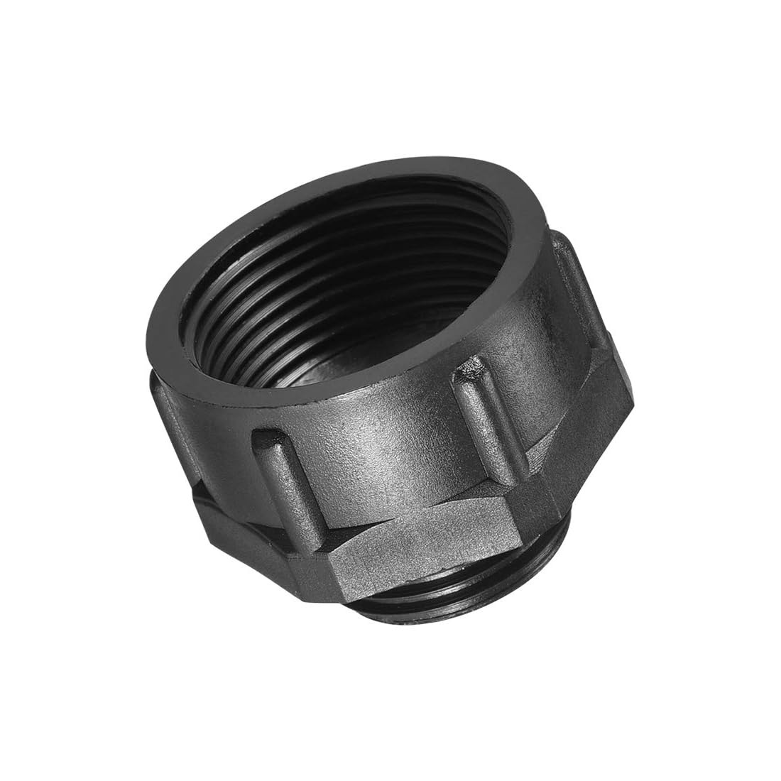 Unifizz 3 Pcs Threaded Reducing Bushing Nylon Adapter M20 Male to M25 Female Thread IP68 Waterproof Fitting Connector for Electrical and Industrial Use