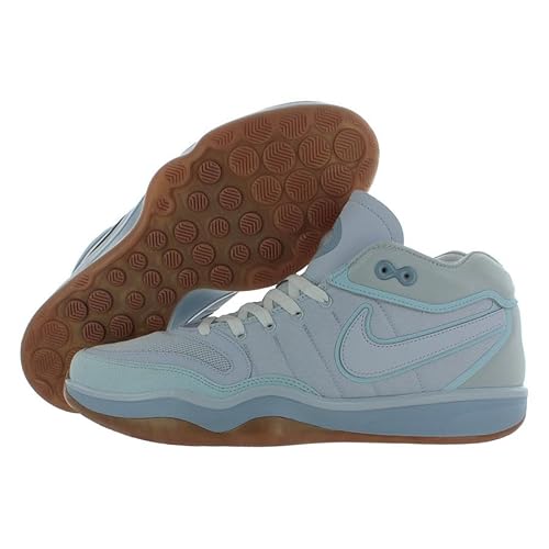 Nike Nike G.T. Hustle 2 Men's Basketball Shoes (DJ9405-006, Football Grey/Glacier Blue/Light Armory Blue) Size 12