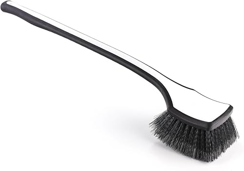 Miniatura 13 de Detail Factory - Cepillo para aleta - Mango ergonómico ProGrip, cerdas sintéticas rígidas, diseño ergonómico, limpie sus taladros de rueda con Rojo