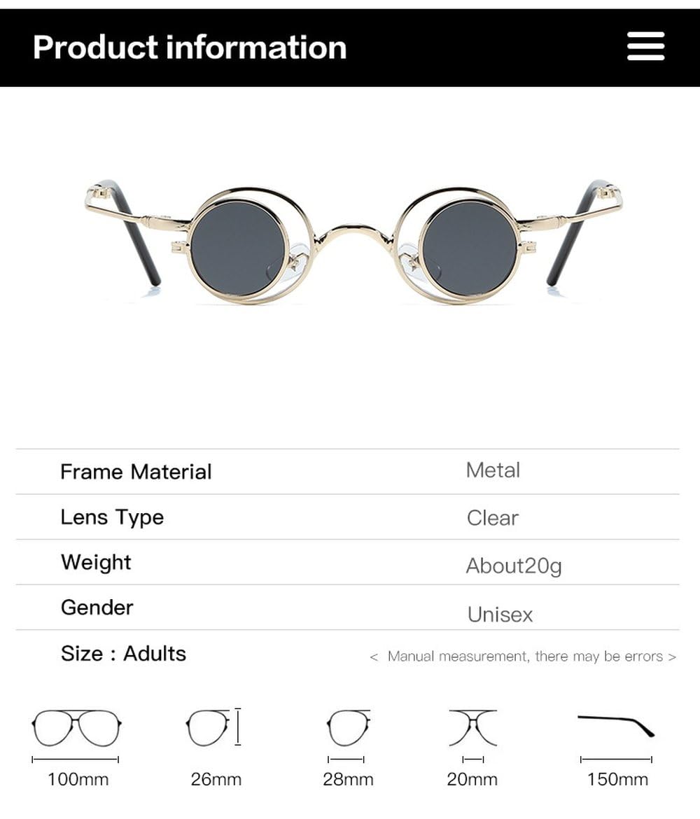 Stylowe, codzienne okulary przeciwsłoneczne z klapką dla kobiet, małe, okrągłe, składane, modne okulary z filtrem UV400